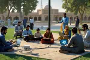 KPK Authorities Broadcasts Free Wi-Fi in Public Parks